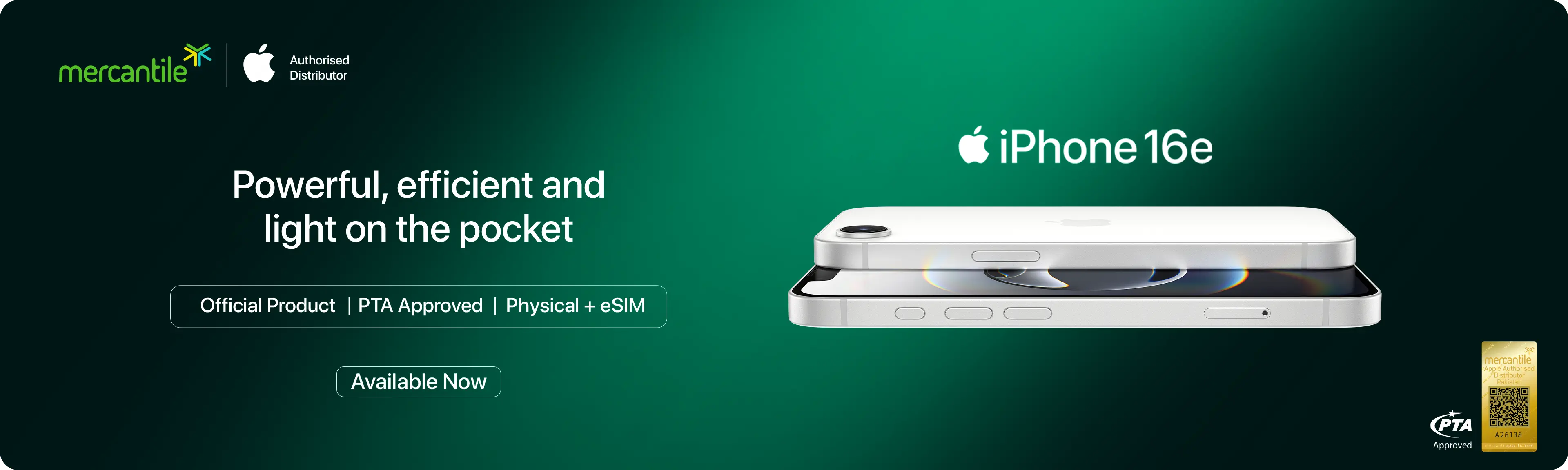 iPhone 16e Available Now